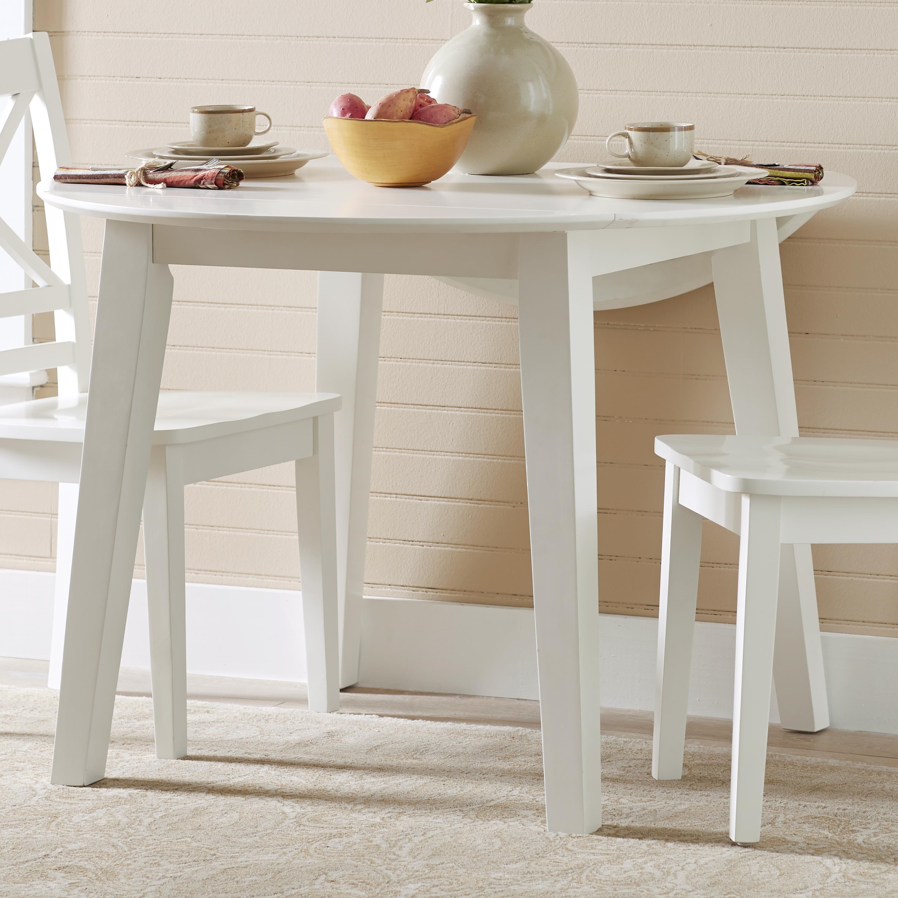 Jofran simplicity round drop leaf table new arrivals
